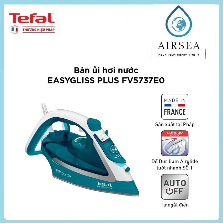 Bàn Ủi Hơi Nước Tefal FV5737E0-2500W - Gian Hàng Chính Hãng - BH 2 Năm