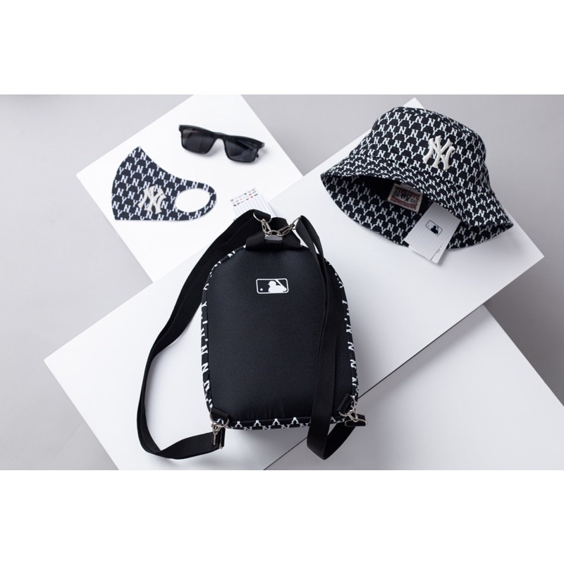 [TẶNG KÈM KHẨU TRANG 50K] BALO MINI NY nhỏ gọn tiện lợi, chất canvas trượt nước