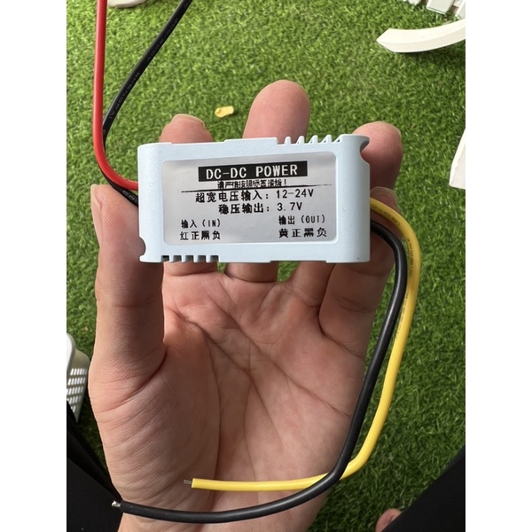 bộ chuyển điện DC 12v/24v xuống 3.7v loại tốt