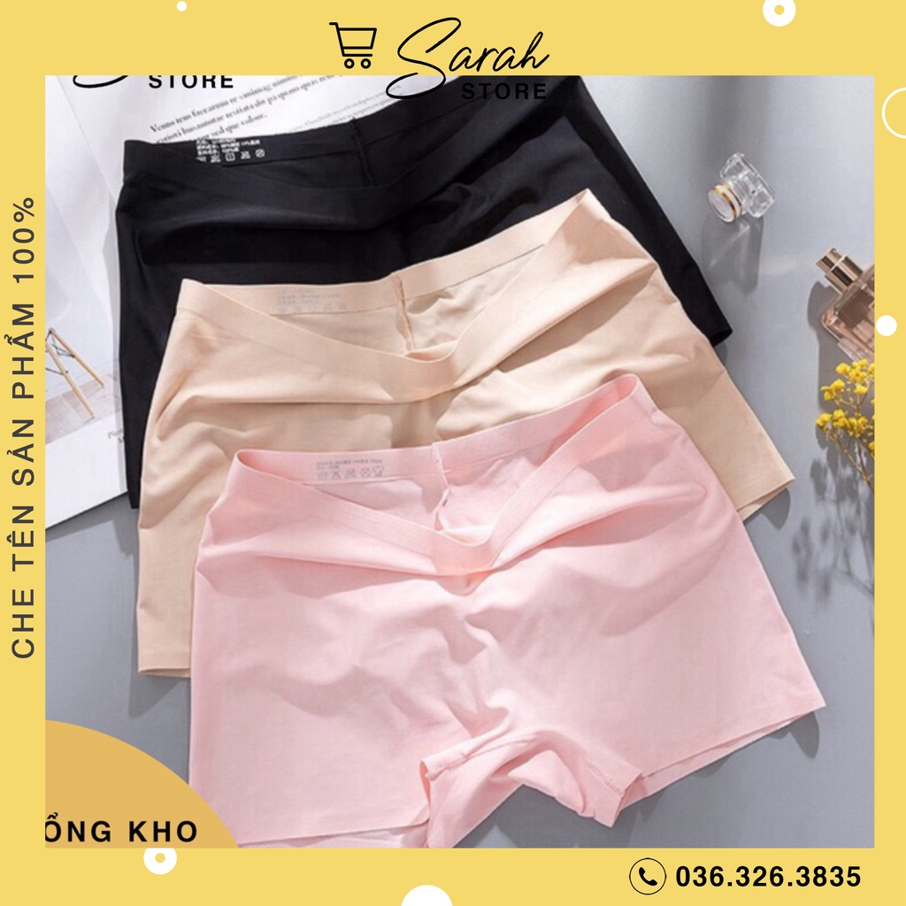 Quần Đùi Su Đúc Mặc Váy Không Đường May Nâng Mông  9915