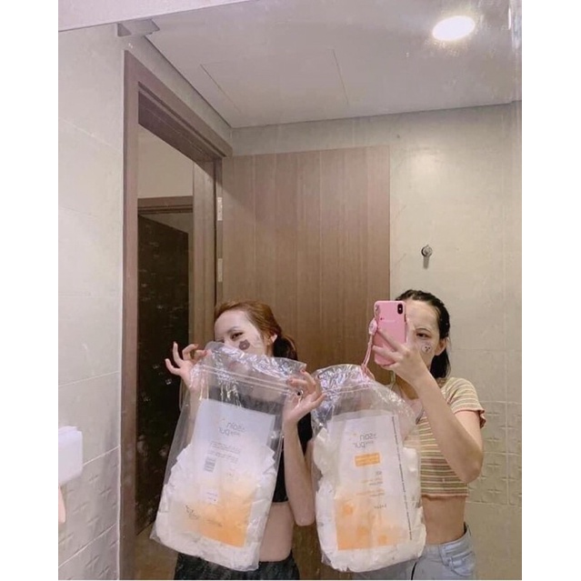 Bông tẩy trang Tetra Le Soin Laretat Pur 500 miếng