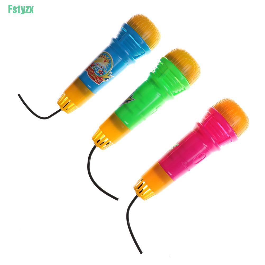 fstyzx Echo Microphone Mic Voice Changer Toy Gift Birthday Present Kids Party Song