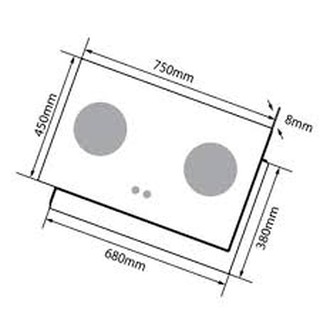 Bếp Gas âm CANZY CZ 688 Hàng chính hãng