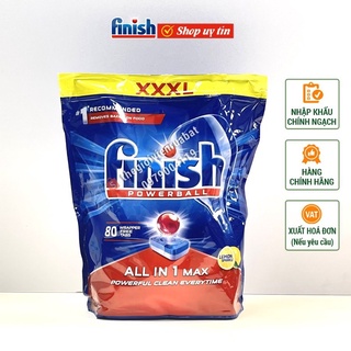 Viên rửa bát Finish all in one max