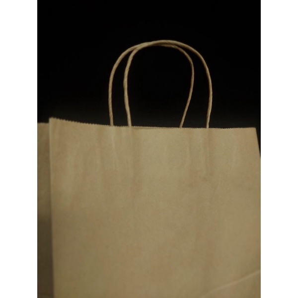 Combo 50 túi giấy kraft quay xách👌