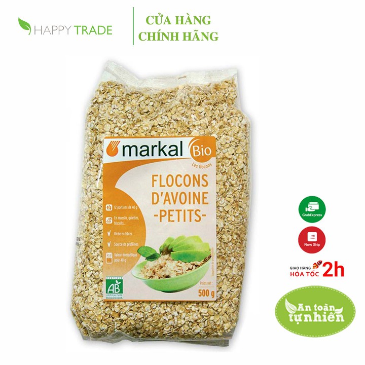 Yến mạch cán mỏng hữu cơ Markal 500g | BigBuy360 - bigbuy360.vn