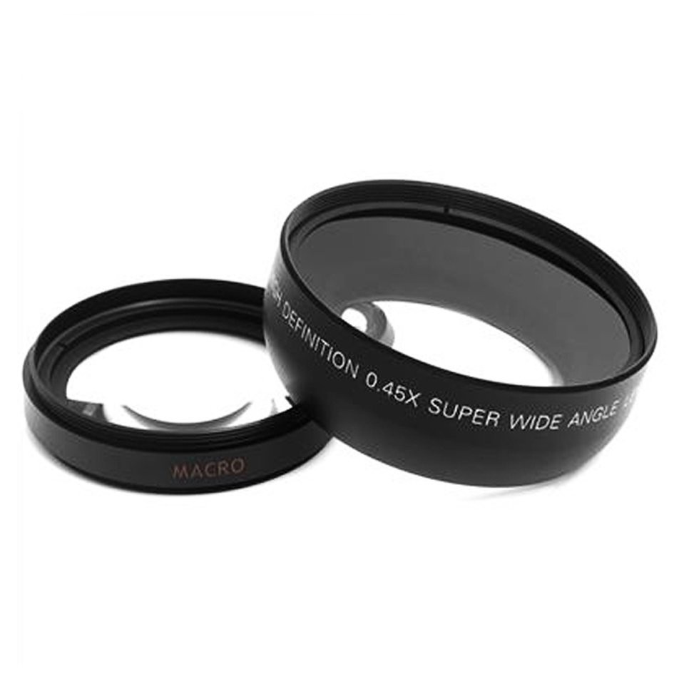 Đầu chuyển hiệu ứng góc rộng và Macro 52MM 0.45X dành cho máy Nikon D3200 D3100 D5200 D5100