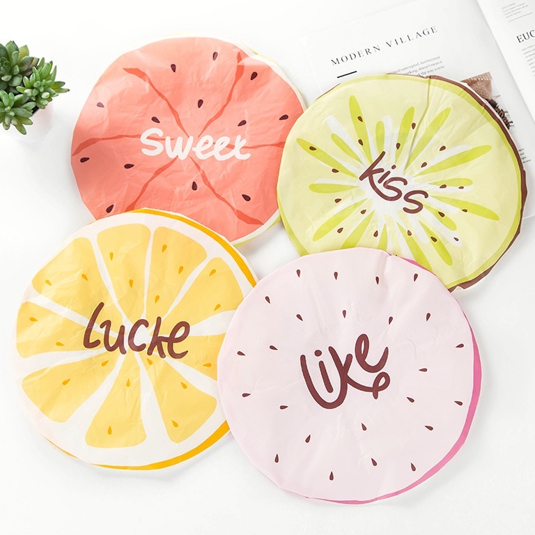 Mũ chùm tóc khi tắm chống ướt - Mũ ủ tóc   Clovershop68