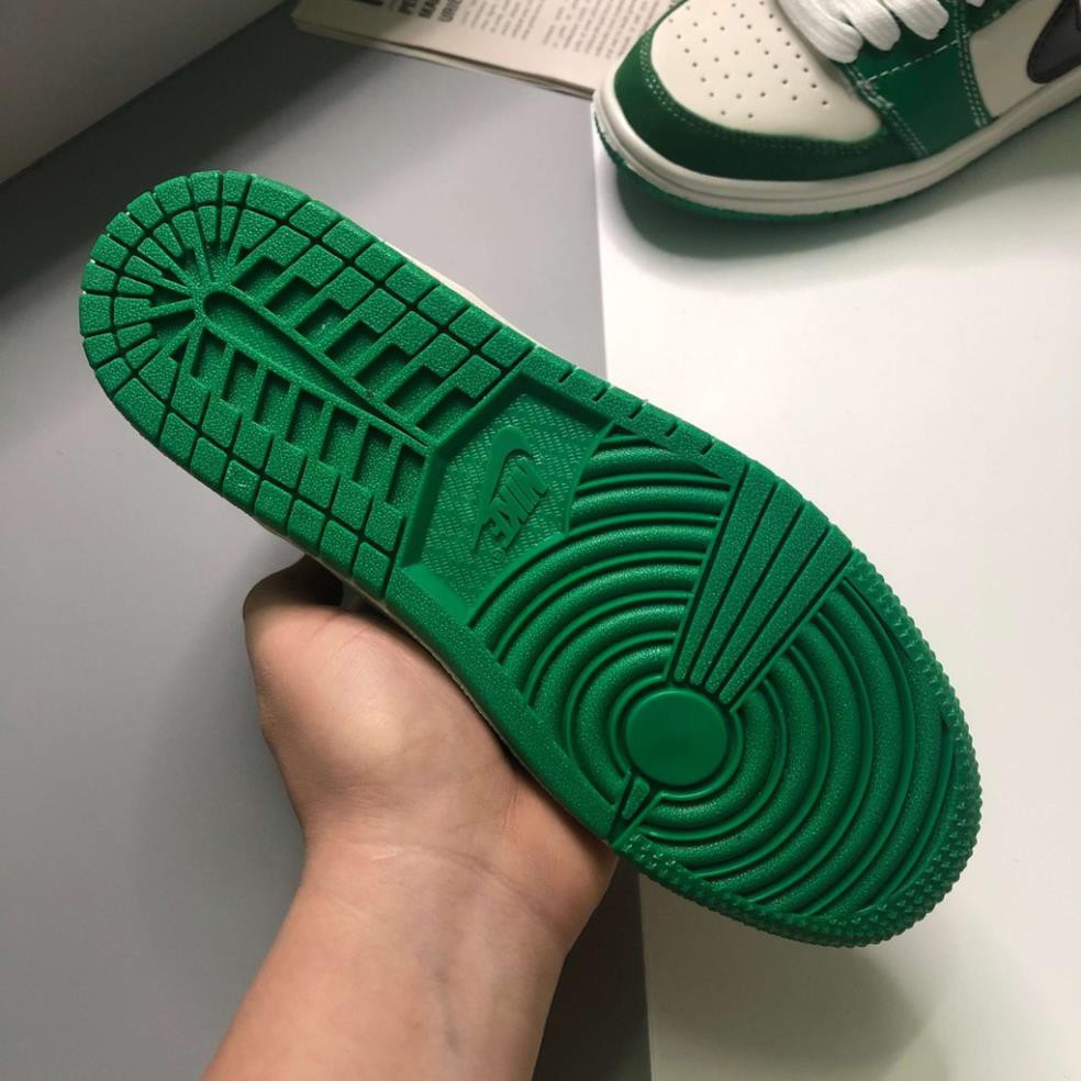 [RẺ NHẤT SHOPEE] Giày Sneaker JDA1 Cổ Thấp Green Low Da PU Cao Cấp Full Size Nam Nữ | JDXL007