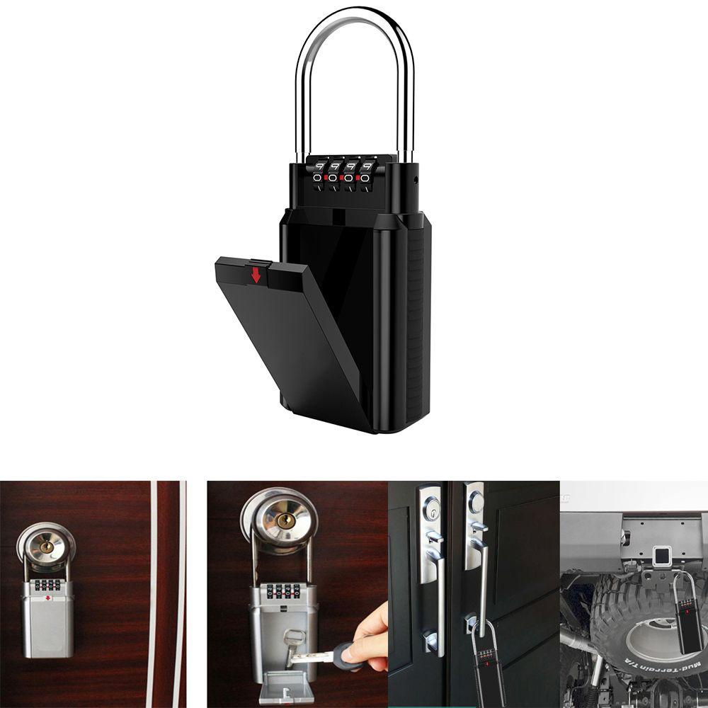 LET Hộp Đựng Chìa Khóa Gắn Tường Bằng Hợp Kim Nhôm Cao Cấp