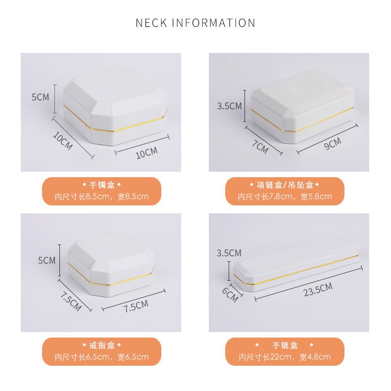 Hộp Đựng Trang Sức Có Đèn LED Sáng Tạo Chất Lượng Cao
