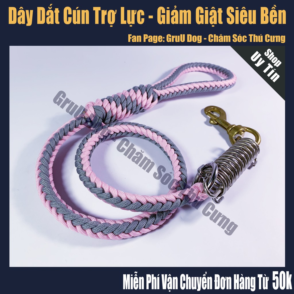 Dây dắt chó đi dạo trợ lực siêu bền