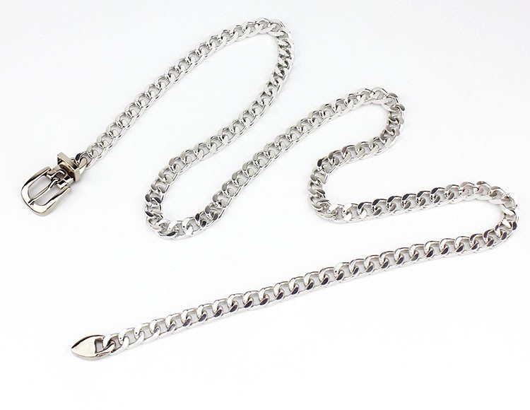 Metal chain belt fashion waist chain simple