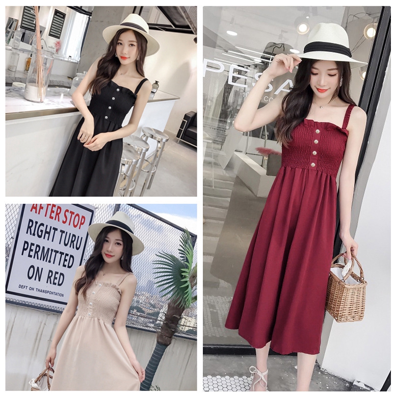 NRVP Đầm Chiffon Dáng Dài Thời Trang Mùa Xuân Cho Nữ