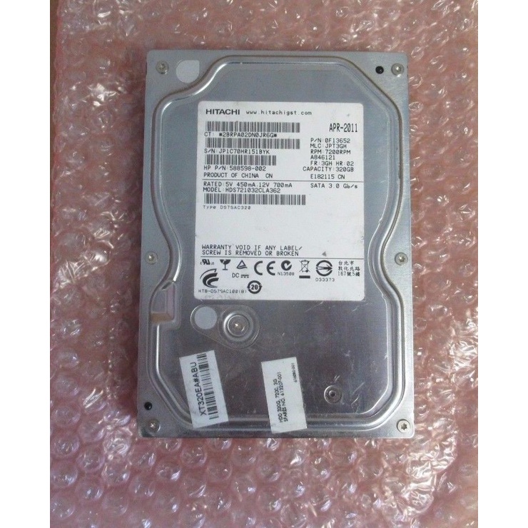 Ổ CỨNG MÁY TÍNH ĐỂ BÀN HDD 500GB SATA HITACHI THÁO MÁY