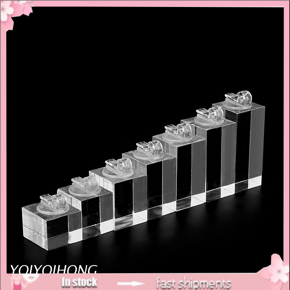Set 7 giá đỡ trưng bày nhẫn tiện dụng cho gia đình / cửa hàng mới