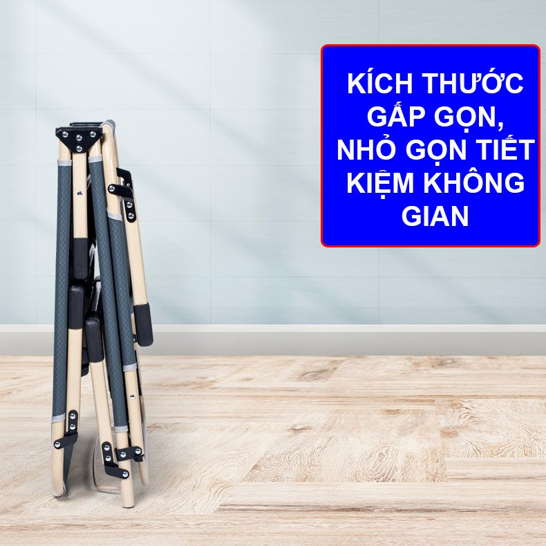 Giường xếp văn phòng - Có sẵn nệm chiếu T135 - Chính hãng NIKITA | BigBuy360 - bigbuy360.vn