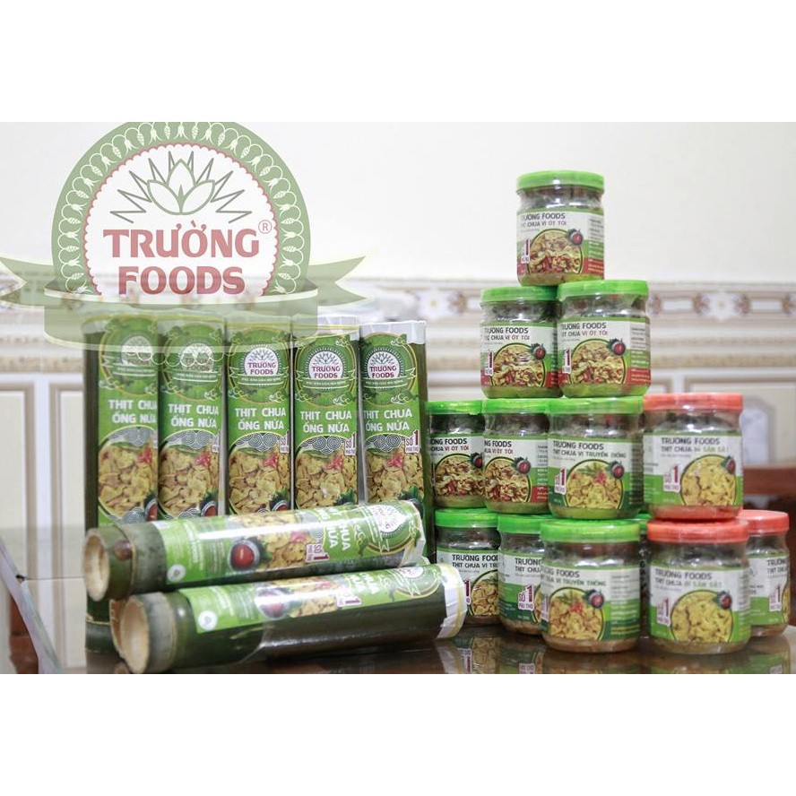 combor siêu rẻ 5 lọ thịt chua TRƯỜNG FOODS vị tỏi ớt- hàng chính hãng,hương vị thơm ngon, cay cay được nhiều người thích | BigBuy360 - bigbuy360.vn