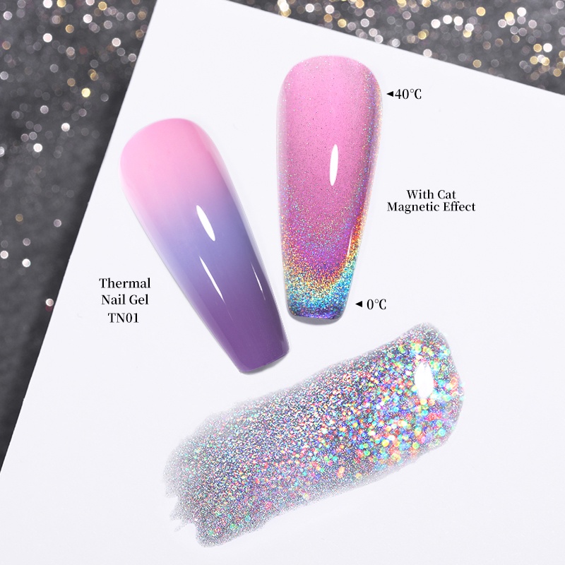 Bộ 2 lọ sơn móng tay UR SUGAR hiệu ứng nhiều kiểu tùy chọn (có bán lẻ)