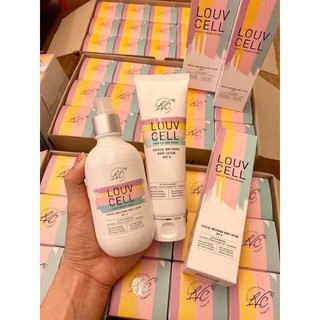 Dưỡng Thể LOUV CELL Crystal Whitening Body Lotion SPF5- Hàn Quốc dạng tuýp