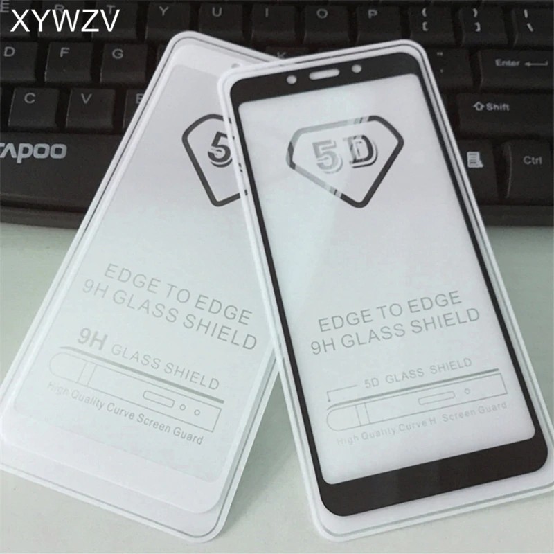 Miếng dán 5D Full keo cho Xiaomi Redmi 6 (Đen)