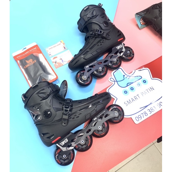 Full combo giày patin Flying Eagle BKB B5S cao cấp