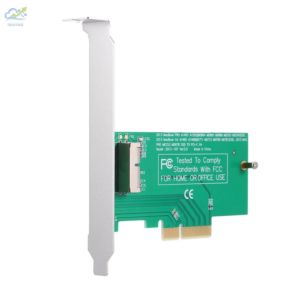 Card Chuyển Đổi Pci-E Ssd Cho Macbook Air And Pro Retina 2013 2014 2015 Hdd Express X4