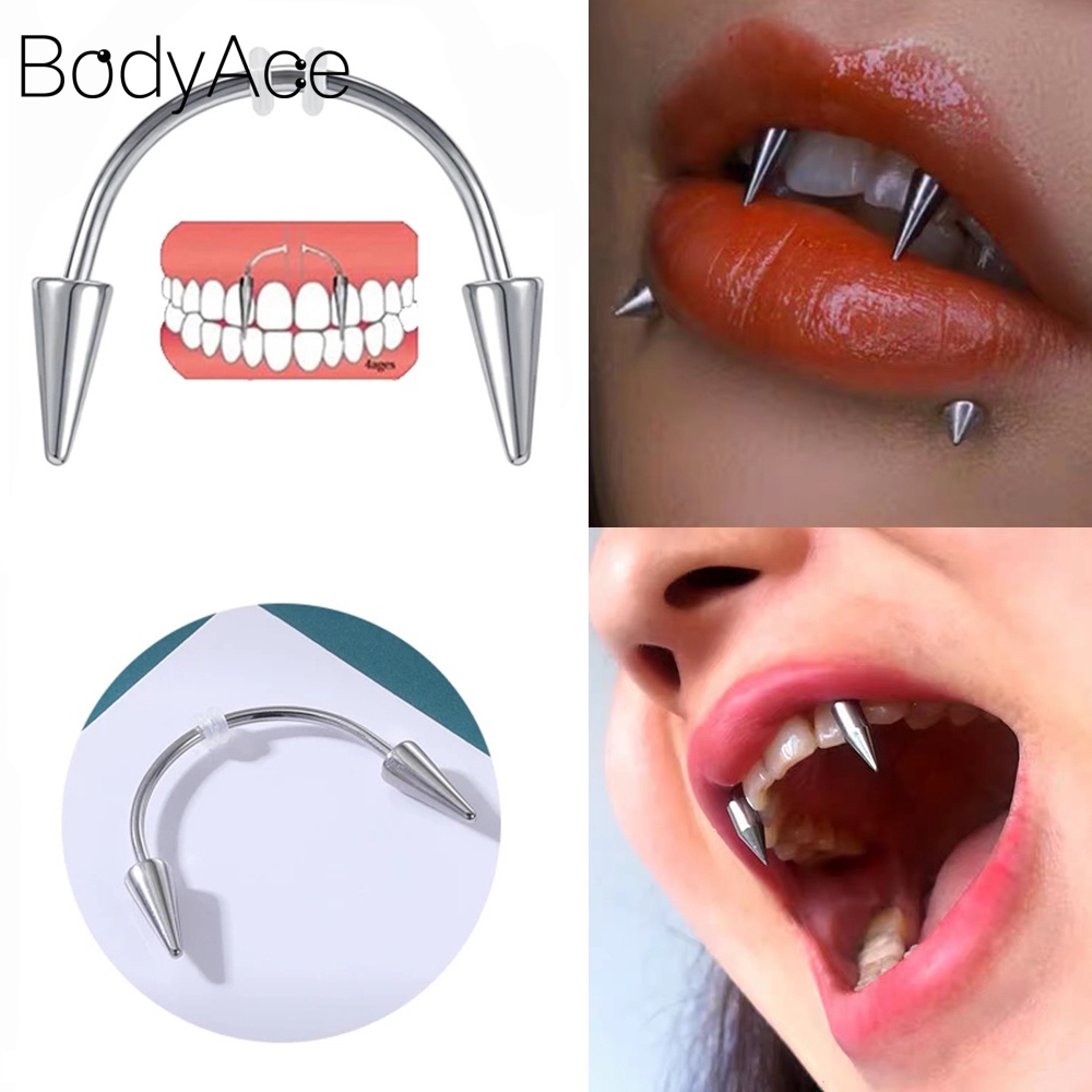 Khuyên Xỏ Cơ Thể Bằng Thép Không Gỉ Cá Tính