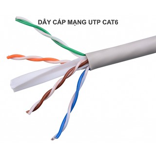 Dây mạng cat6 bấm sẵn, Cáp mạng cat6 bấm sẵn 2 đầu về chỉ cắm là dùng, Dây mạng