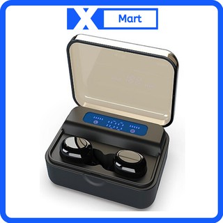 Tai nghe bluetooth 5.0 tws s590 có dock sạc kèm pin dự phòng 2200mah