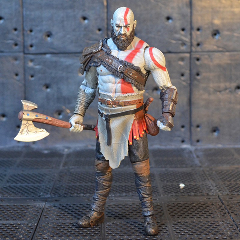 Set 4 Mô Hình Đồ Chơi Nhân Vật Trong Game God Of War