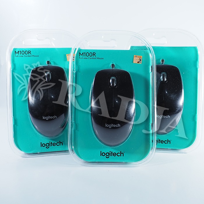 Chuột Dây Logitech M100R Chính Hãng