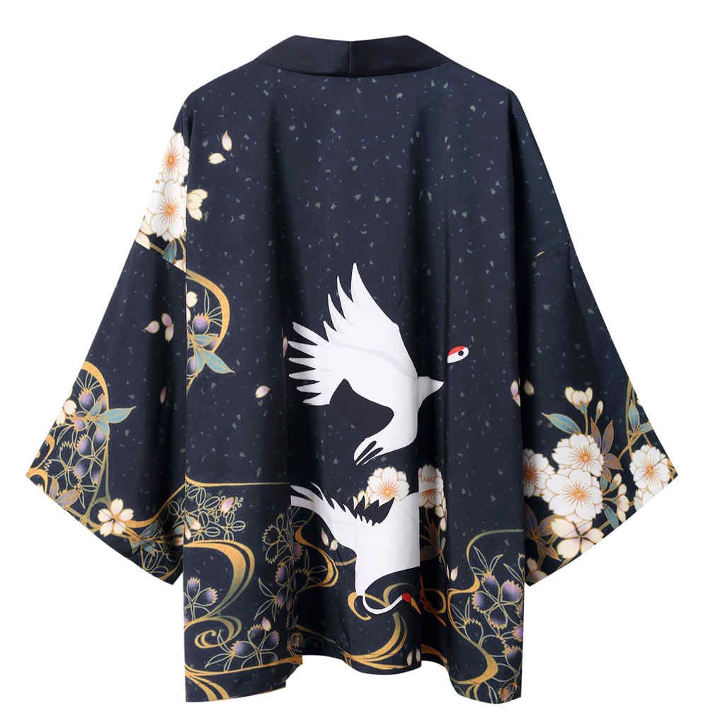 Áo Khoác Kimono Phong Cách Nhật Bản Cho Nam Và Nữ