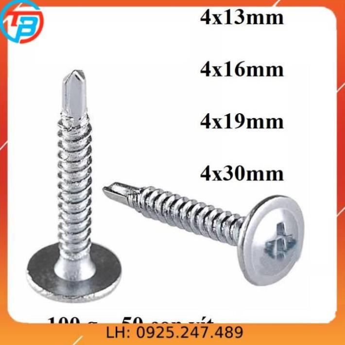 VÍT TỰ KHOAN ĐẦU DÙ, VÍT ĐUÔI CÁ CÁP THÉP Thái Bình VinàN