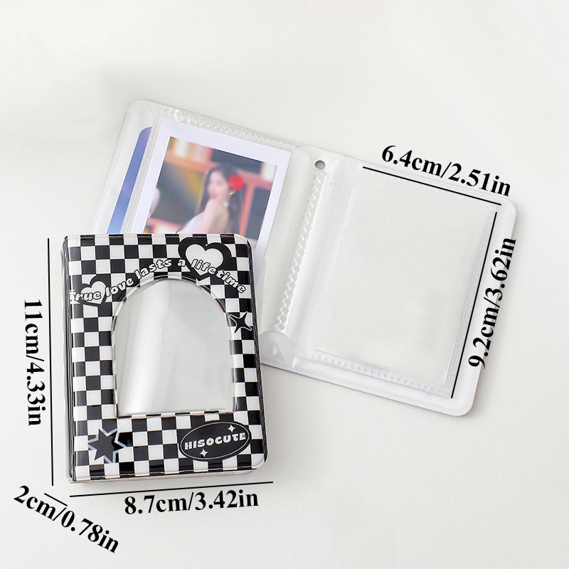 Album Ảnh 3 Inch 40 Trang Hình Bướm Đen