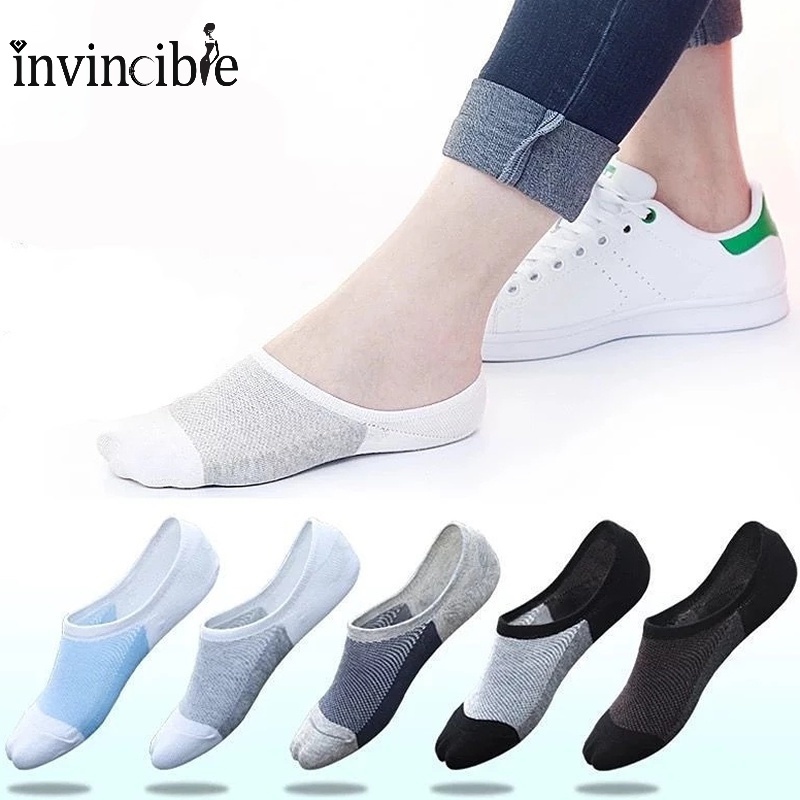 Vớ Cotton Mềm Siêu Mỏng Thoáng Khí Thấm Hút Mồ Hôi Cho Nam