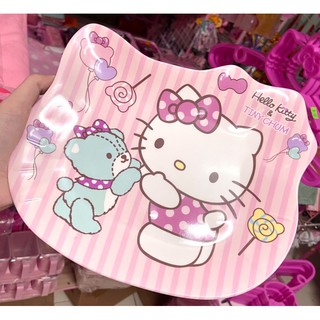 đĩa đầu mèo hello kitty