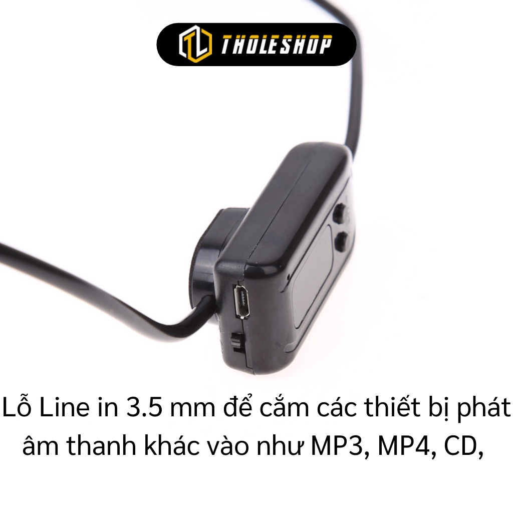 Mic Không Dây Cài Đầu - FM Tai Nghe Không Dây Micro Dành Cho Giảng Viên, Hướng Dẫn Viên 5293