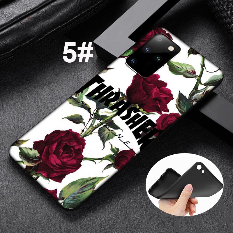 Samsung Galaxy S10 S9 S8 Plus S6 S7 Edge S10+ S9+ S8+ Soft Silicone Cover Phone Case Casing 150LQ Thrasher