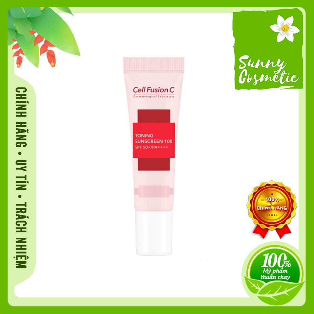 [HÀNG CHÍNH HÃNG] Kem chống nắng nâng tone Cell Fusion C 10ml