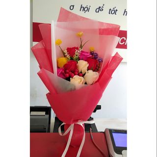 Combo bó hoa 9 bông nhiều màu