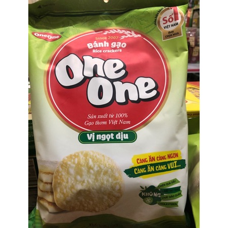 Bánh gạo vị ngọt dịu One One gói 150g