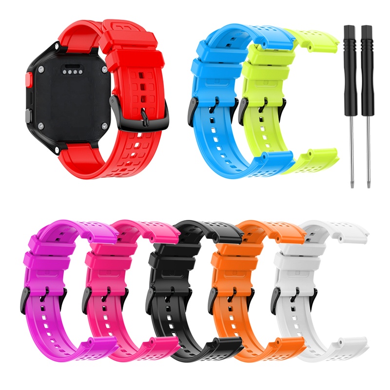 Dây Đeo Silicone Thay Thế Cho Đồng Hồ Garmin- Forerunner 25 Cỡ Lớn