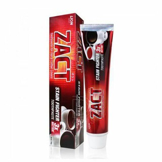 KEM ĐÁNH RĂNG ZACT LION Stain Fighter 3x Better 190g - SHOP DIỆU HUYỀN