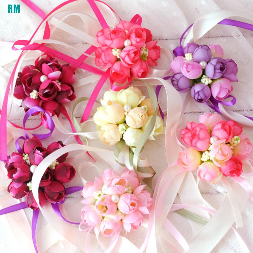 ☆Vòng Hoa Đeo Cổ Tay Cho Cô Dâu