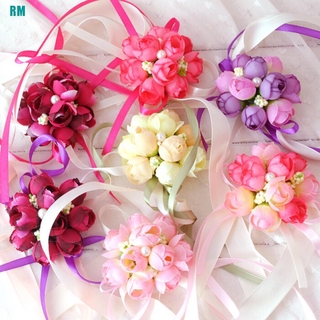 ☆vòng hoa đeo cổ tay cho cô dâu