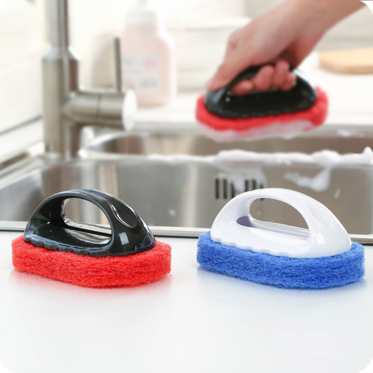 Bọt Biển Anaeat Ma Thuật Hỗ Trợ Lau Sạch Chén Dĩa / Cửa Sổ Với Tay Cầm Thao Tác Dễ Dàng Cho Nhà Bếp