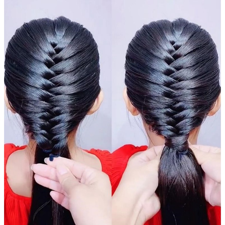 Combo 2 kẹp tóc tua rua dài phụ kiện thời trang cho bé yêu