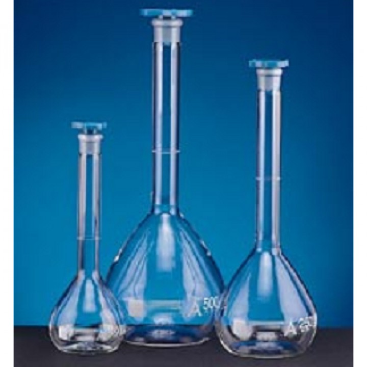 Bình định mức thủy tinh cổ cao 100ml-200ml-250ml-500ml | Volumetric flasks glass