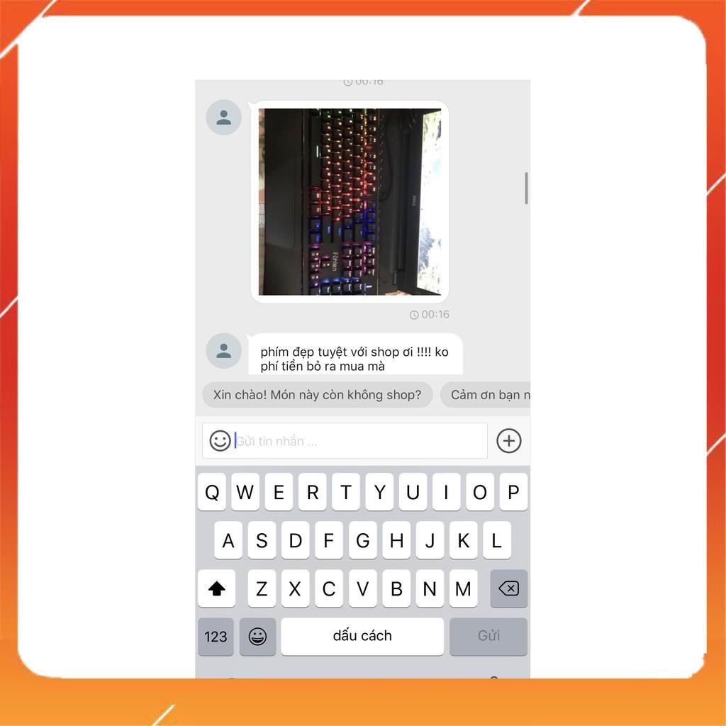 [ HÀNG SIÊU CẤP ] Bàn phím cơ Gaming Fuhlen Eraser - Fuhlen E  - Led Rainbow - BH chính hãng 24 tháng [ CHÍNH HÃNG ] | BigBuy360 - bigbuy360.vn